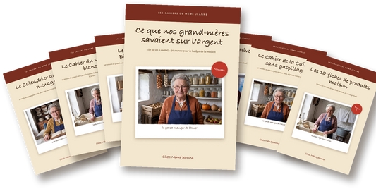 Les Cahiers de Mémé Jeanne : 6 cahiers et 2 bonus